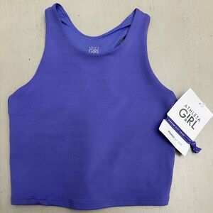 Athleta Vibrant Purple Long Distance Bar Tank Top - new with tags